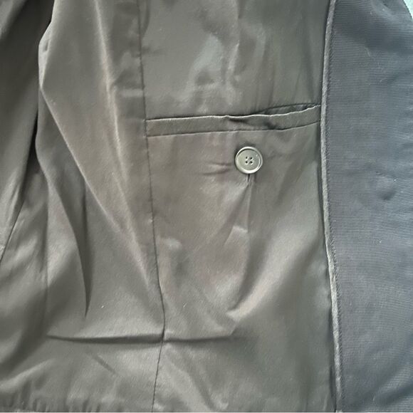 Ann Taylor Tweed Cropped Sleeve Wool Blend Plaid Blazer Women’s Small Chic - Picture 9 of 9